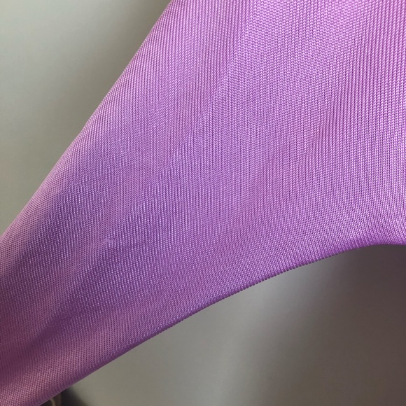 Cushnie Lilac Knit Bodycon Back Cowl Dress - Size 0 - NWOT - Picture 11 of 13